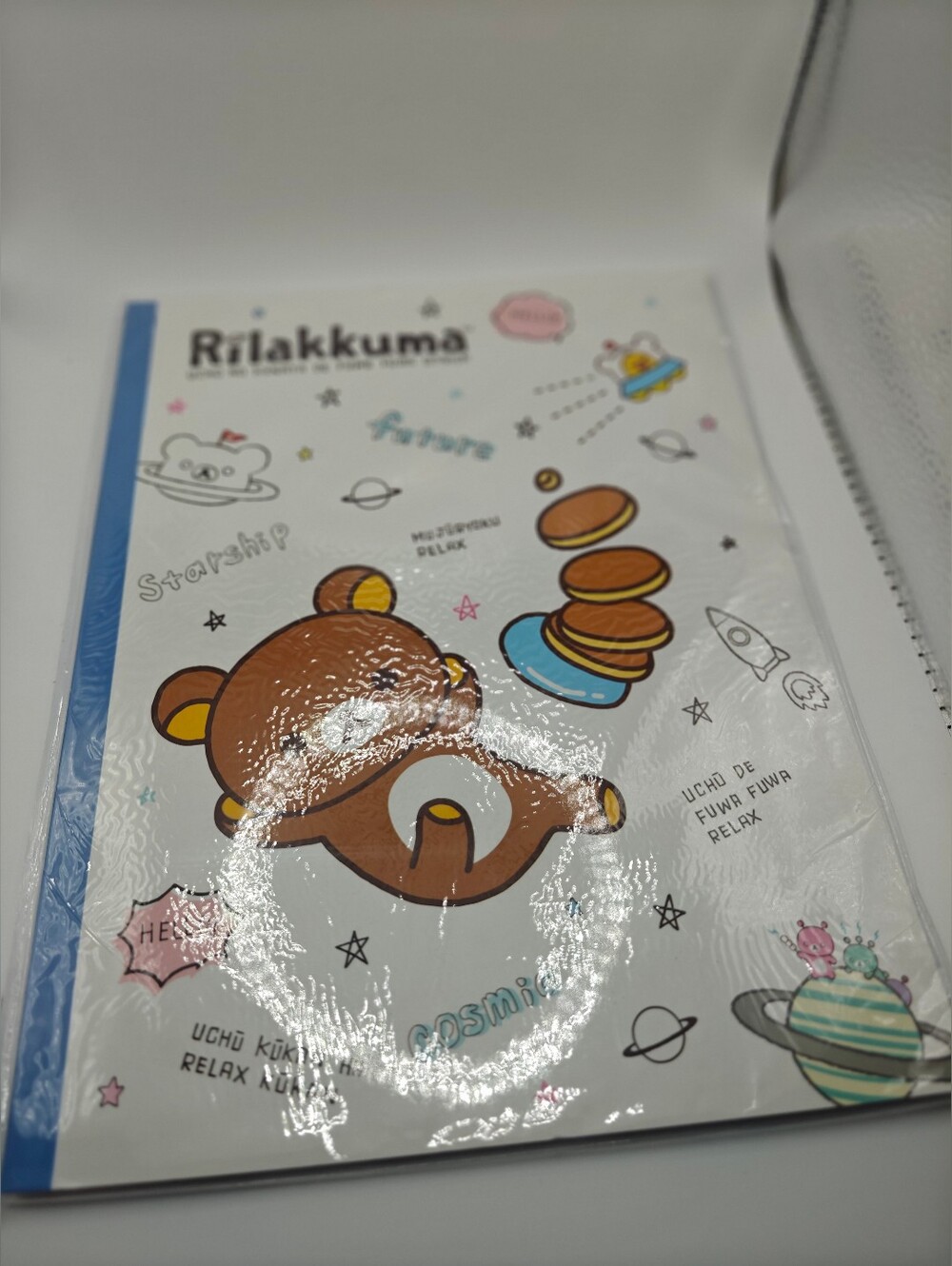 Rilakkuma Space Illustrated Perfect Bound Notebook 2017 (English) San-X